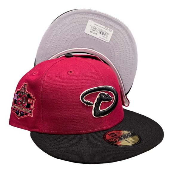New Era Arizona Diamondbacks 59FIFTY Hat 20th Year Anniversary Side Patch - Picture 7 of 7